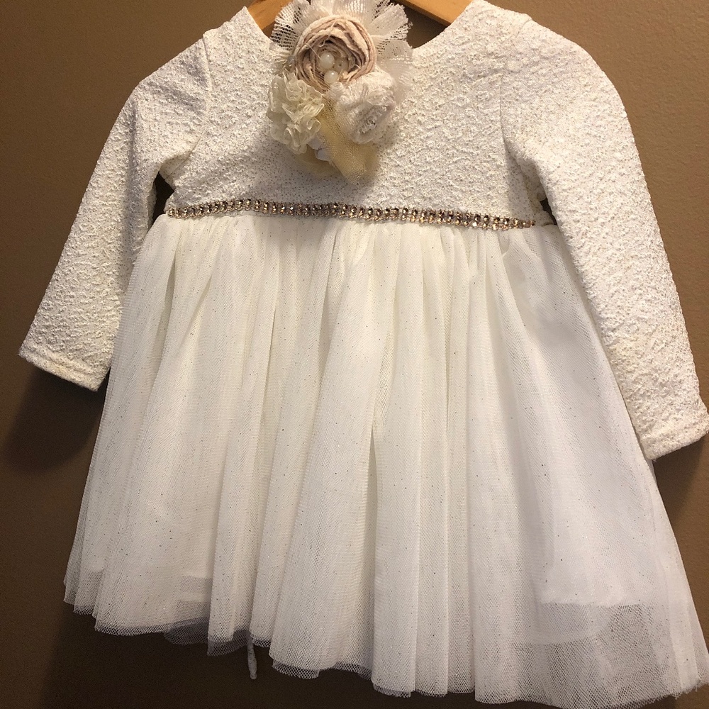 Holiday dress with headband